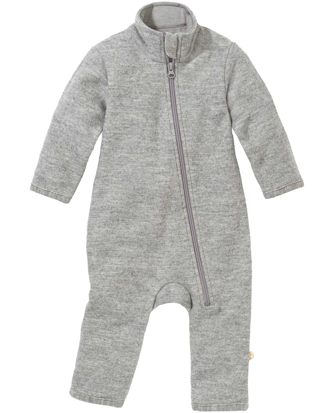 Sommeranzug aus heller Wolle - Hellgrau - Disana Bio-Babykleidung