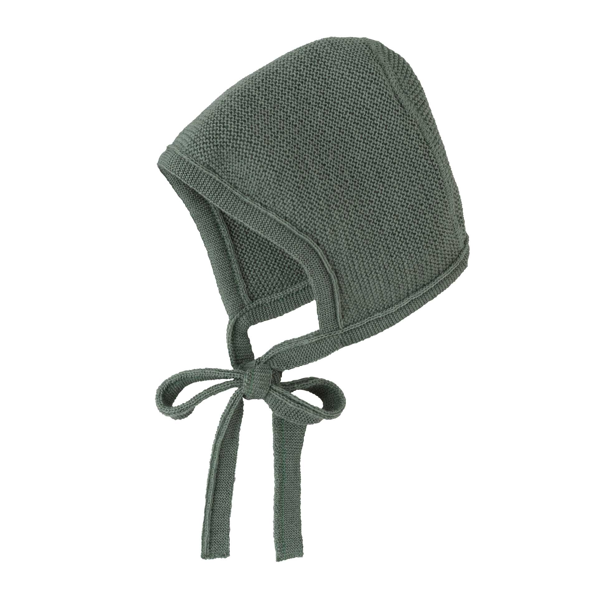 Gestrickte Babymütze aus Merinowolle – Jade – Disana Bio-Babykleidung