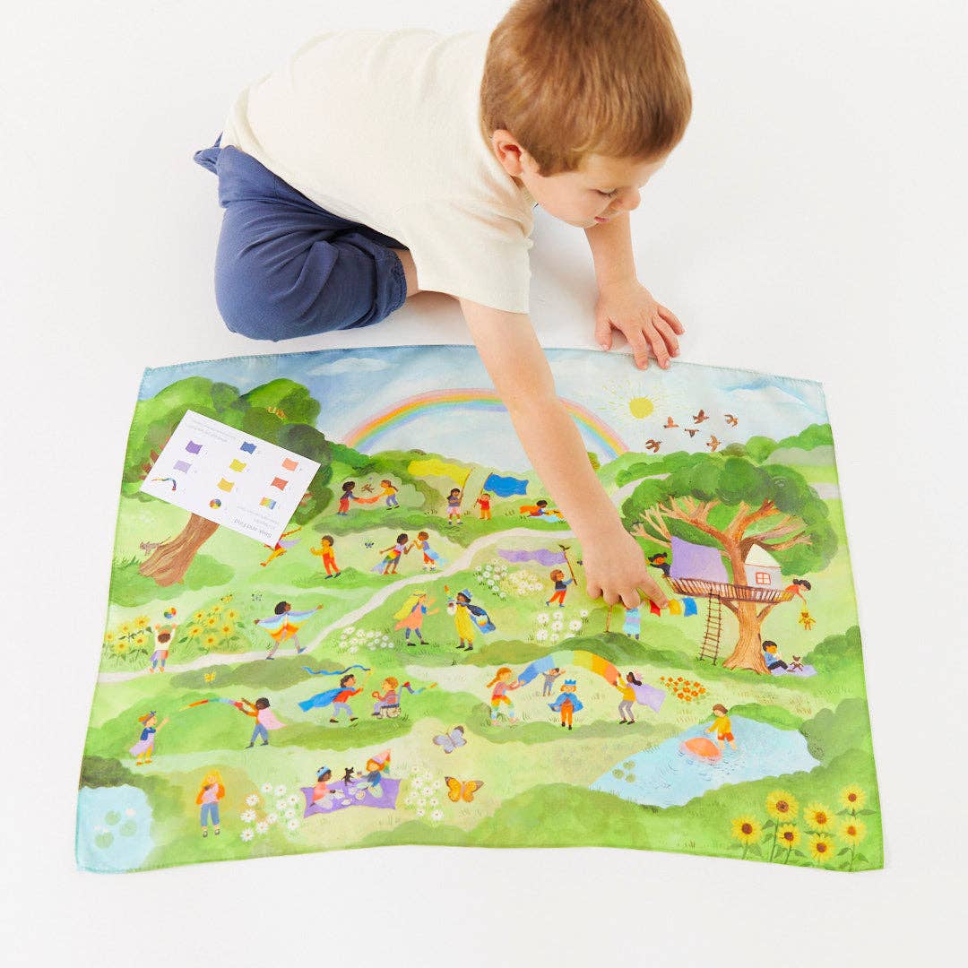 Sarahs Silk 30 Ways to Play Seek & Find Activity Playsilk - - MamaMilla
