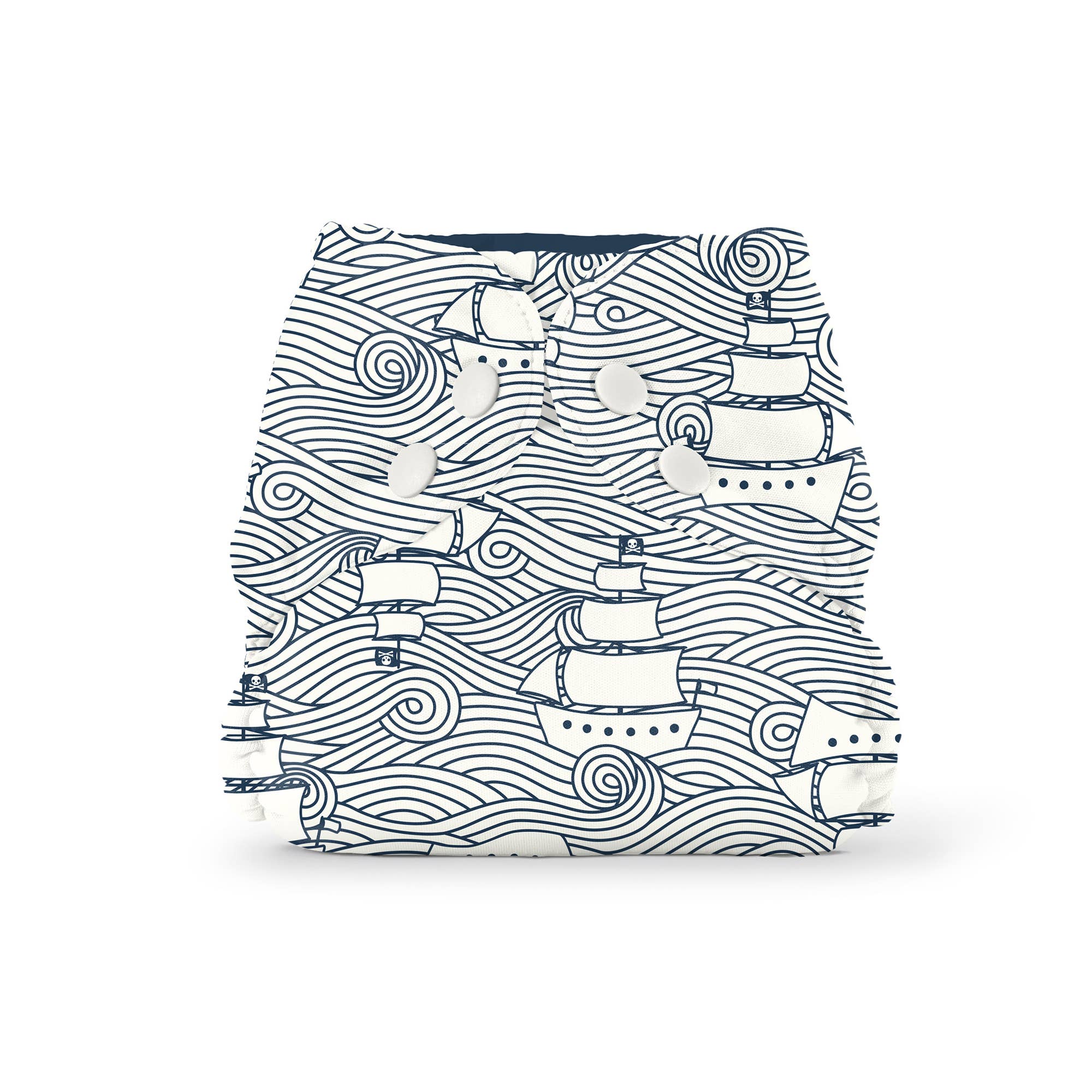 Outer (+ Swim Diaper): Winter Water Factory Blueberries / Size 2 (18-35 lbs) - - MamaMilla