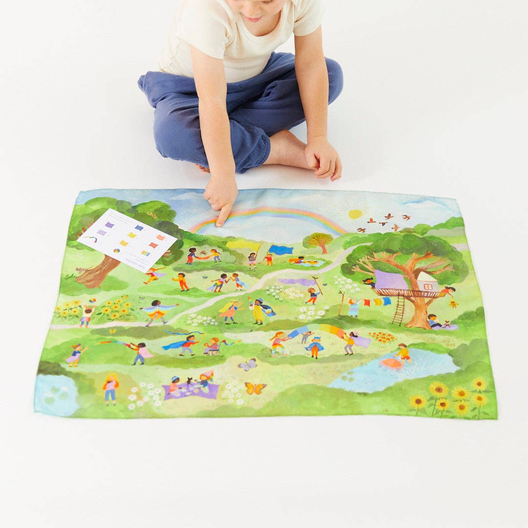 Sarahs Silk 30 Ways to Play Seek & Find Activity Playsilk - - MamaMilla