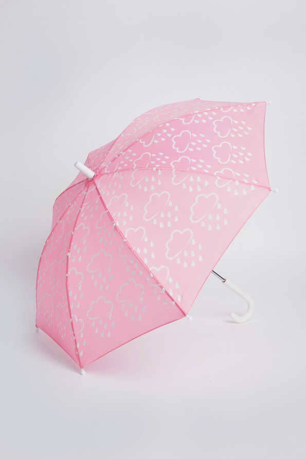 Grass & Air baby pink paraply farveskift