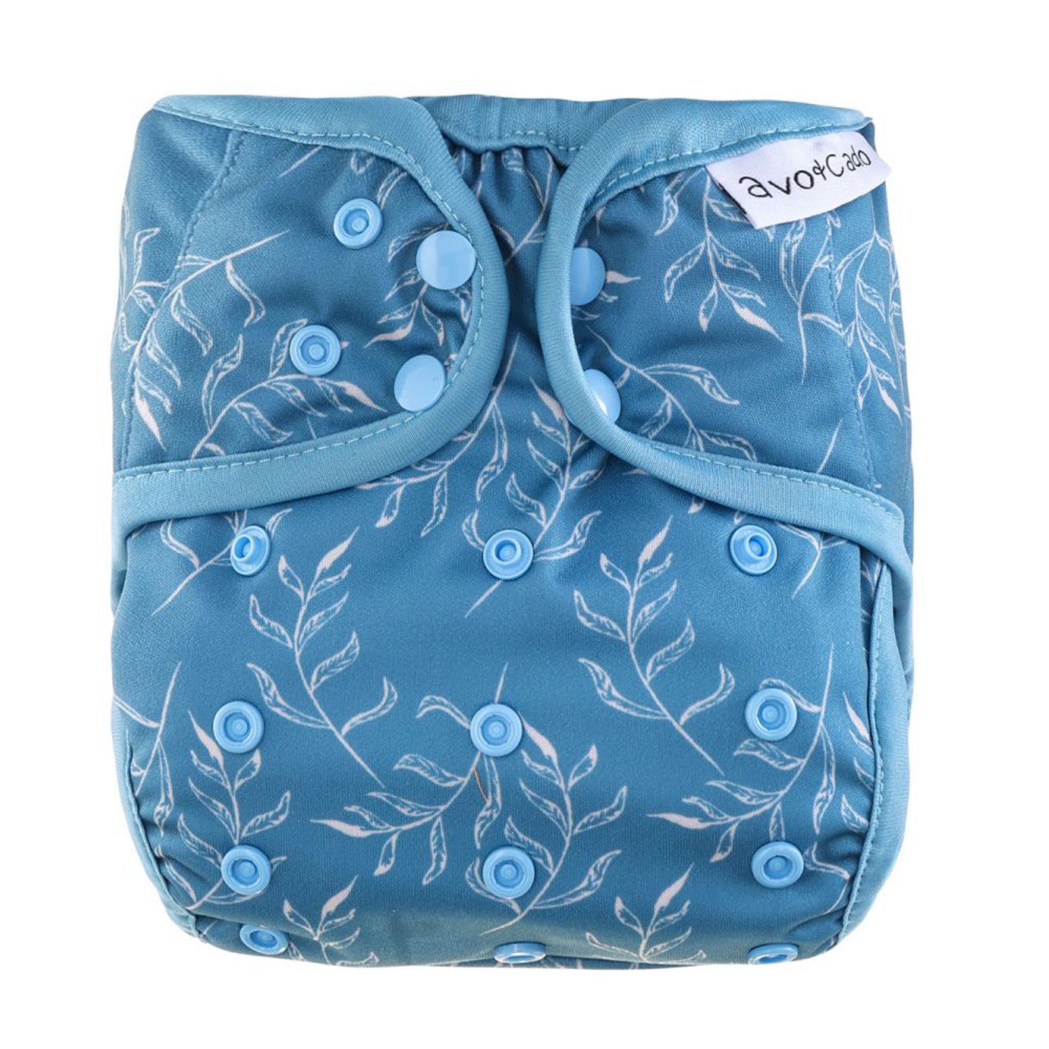 avo+cado One Size Explorer Nappy Cover - Wildpflanzen, Naturküche, Knospen, Giersch, Sand, Pampasgras, Moss, Mauve, Blätter, Kräuter, Grey, Pusteblume - - MamaMilla