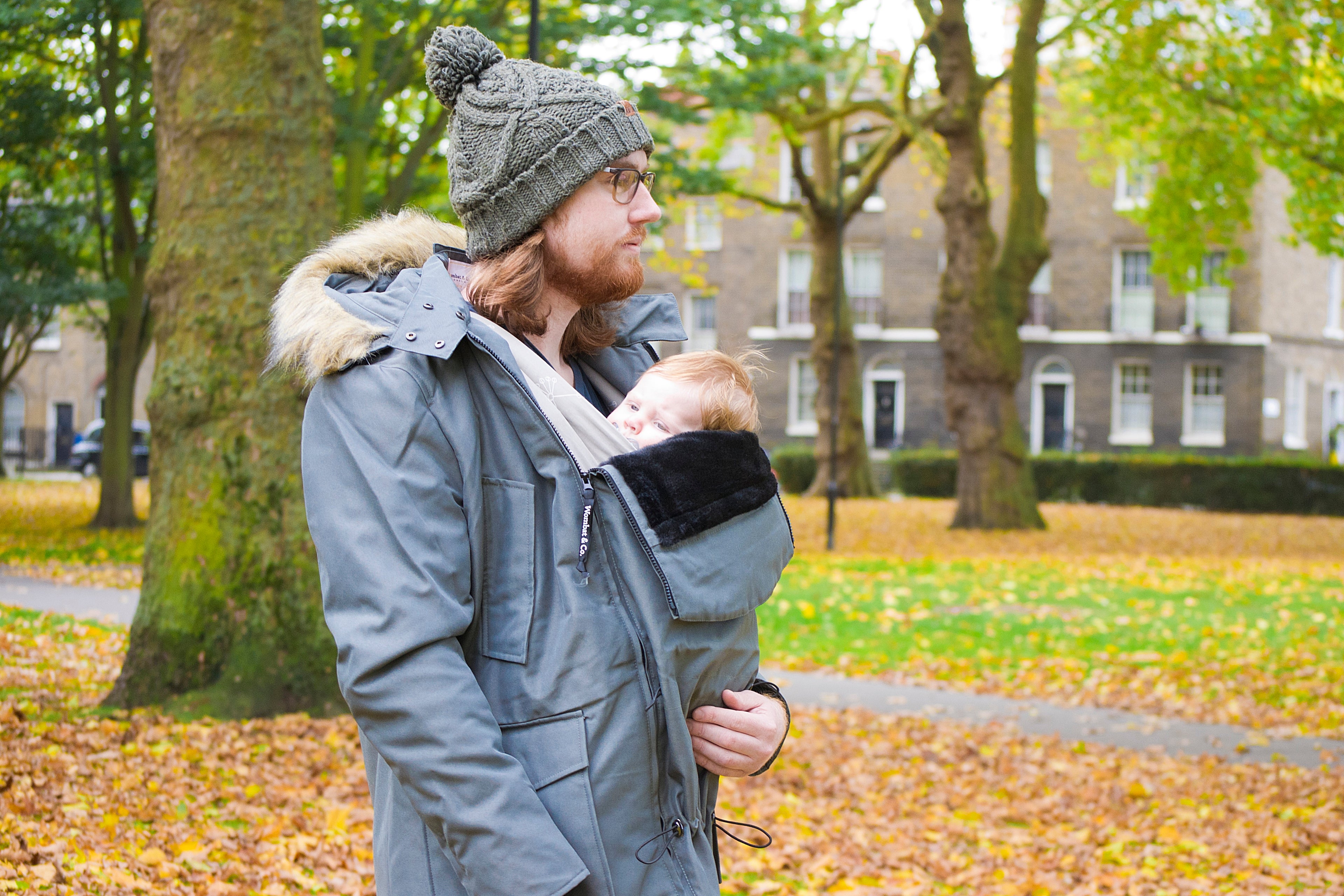 Wombat & Co. Trägerjacke für Herren – Grau – Trägerjacke – MamaMilla