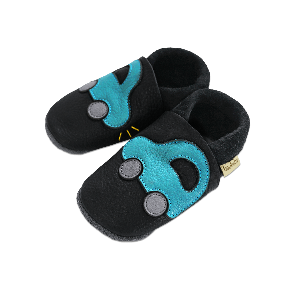 Baobaby Klassisk Babysko - Buggy Black XXL - - MamaMilla