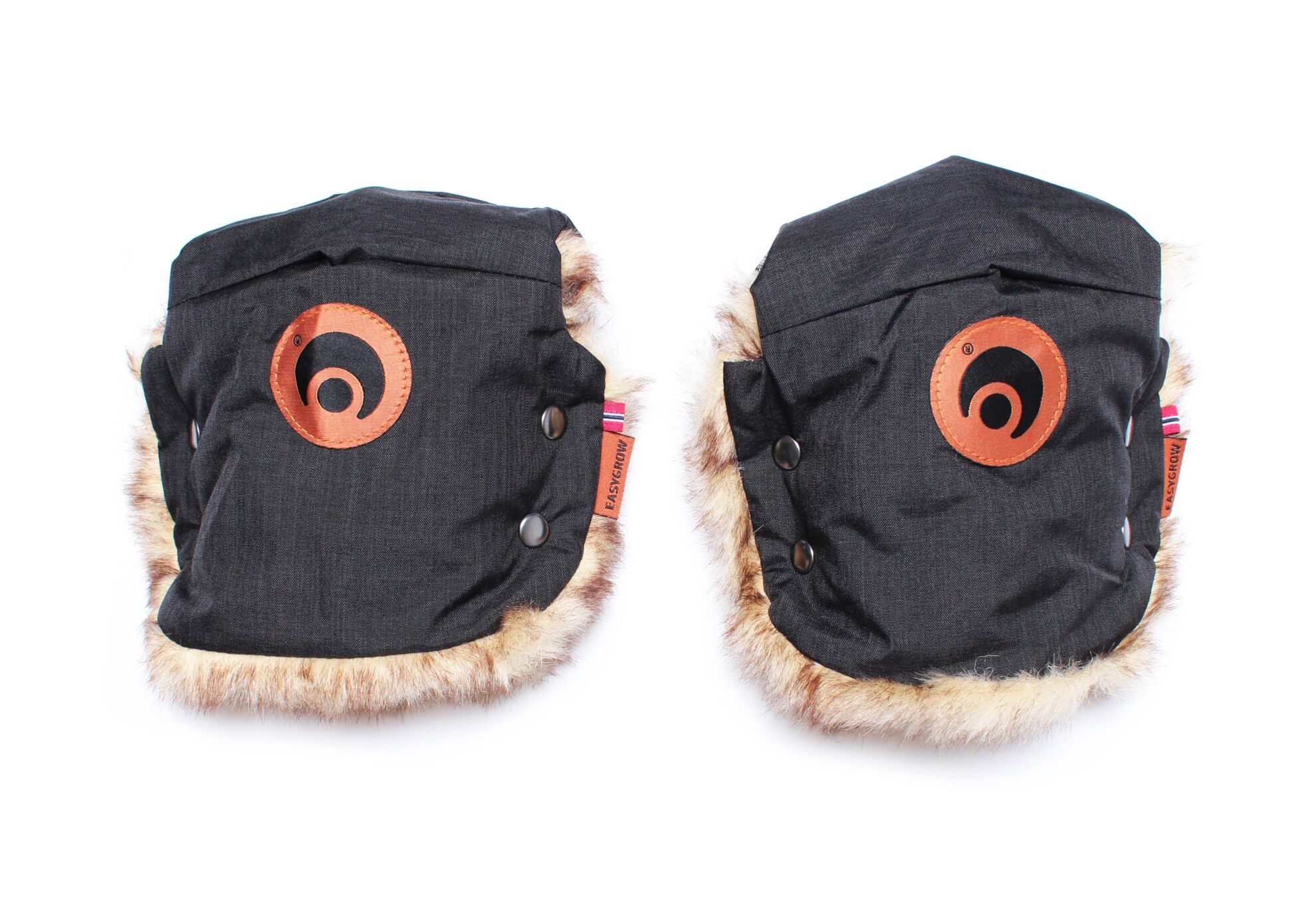 Easygrow Mini-Handmuff – Black Melange – Handmuff für Kinder – MamaMilla
