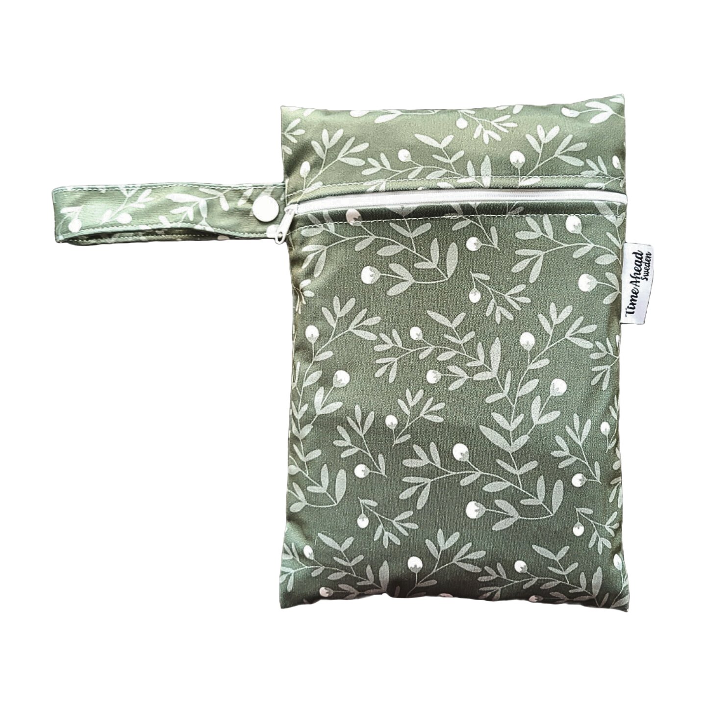 The Swedish Forest | Small wetbag: Humleblomster vit - - MamaMilla