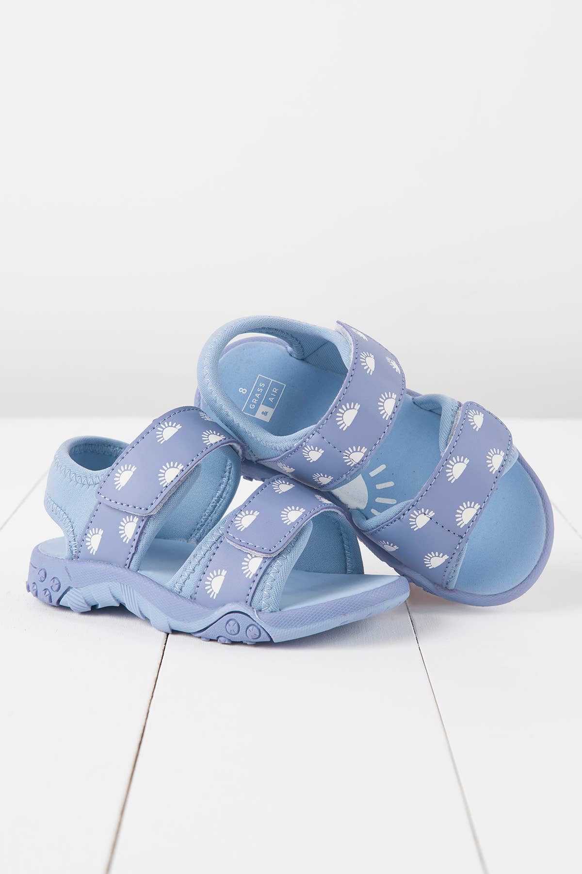 Grass & Air lavendel sandaler