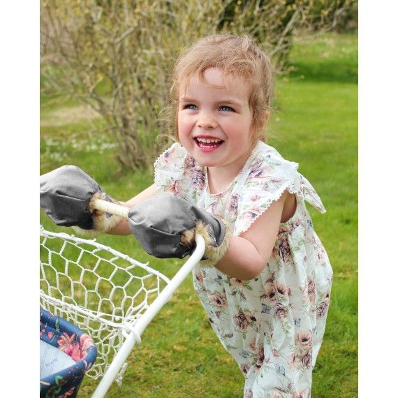 Easygrow Mini-Handmuff – Black Melange – Handmuff für Kinder – MamaMilla