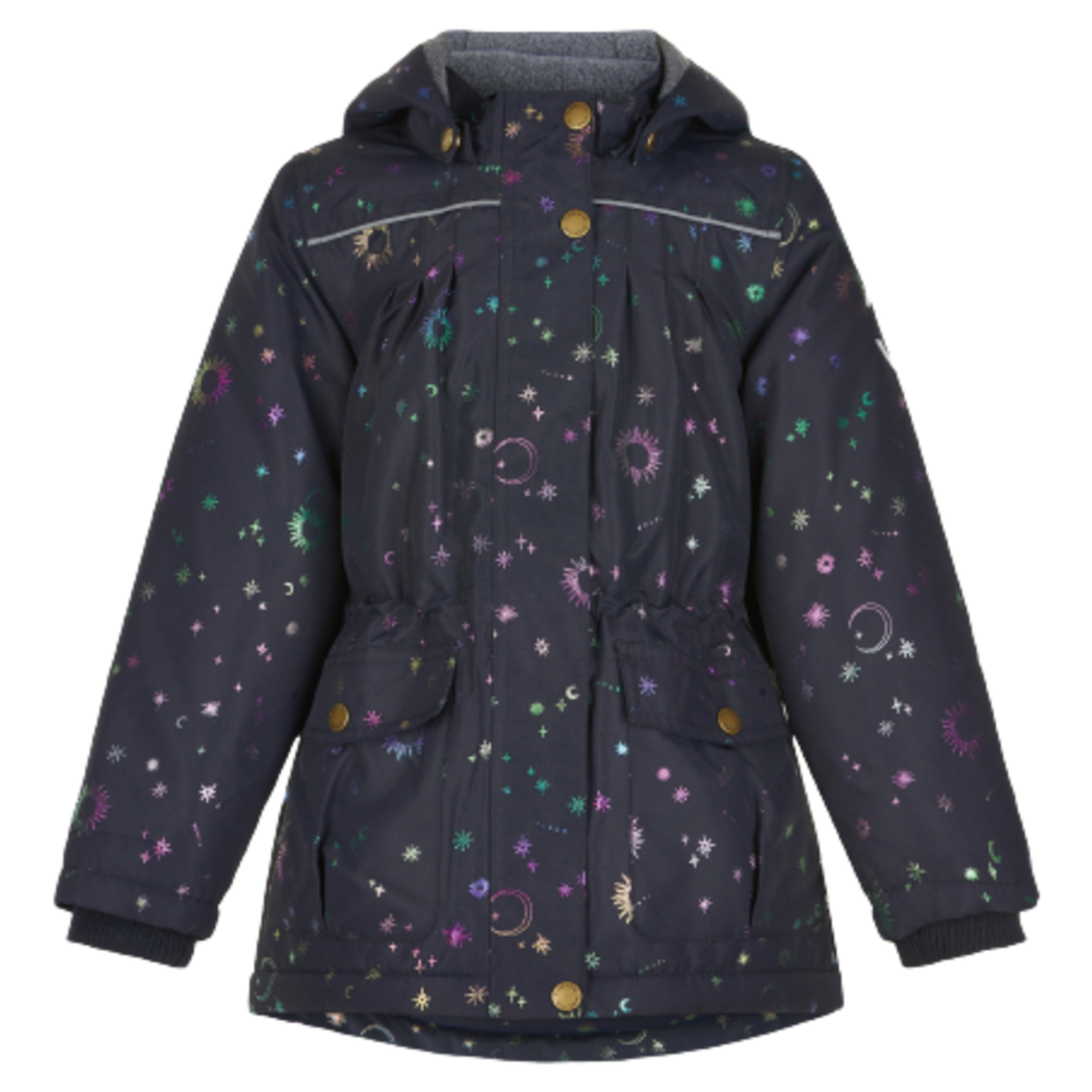Mikk-line Winterjacke mit Glitzer – Dark Navy – Jacke – MamaMilla