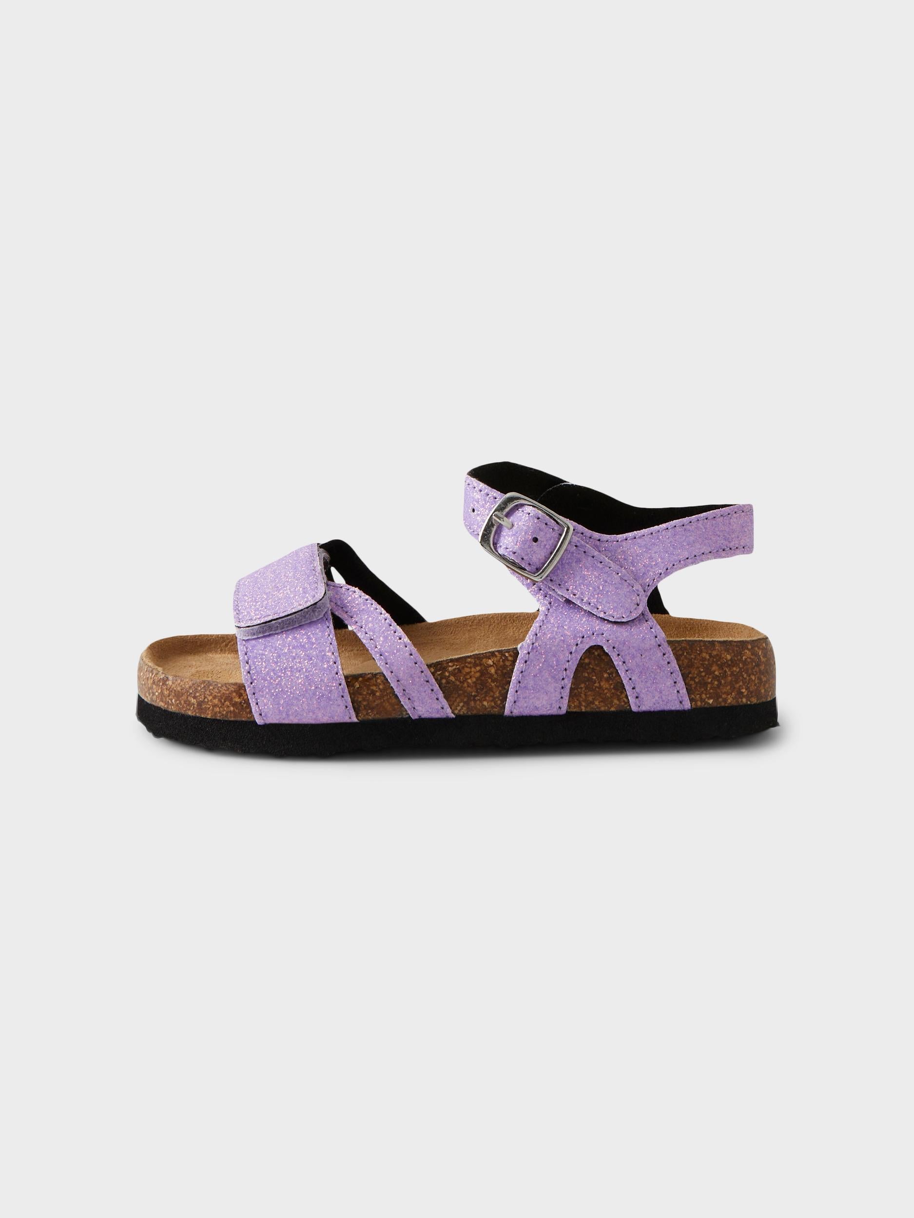 Name it sandal med glitter - Sand verbena - sandal - MamaMilla