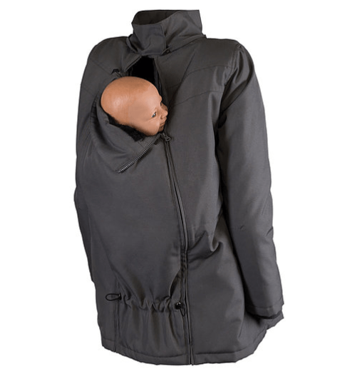 Wombat & Co. WALLABY 4-in-1-Winterjacke für Schwangere/Tragejacke – Grau – Tragejacke – MamaMilla