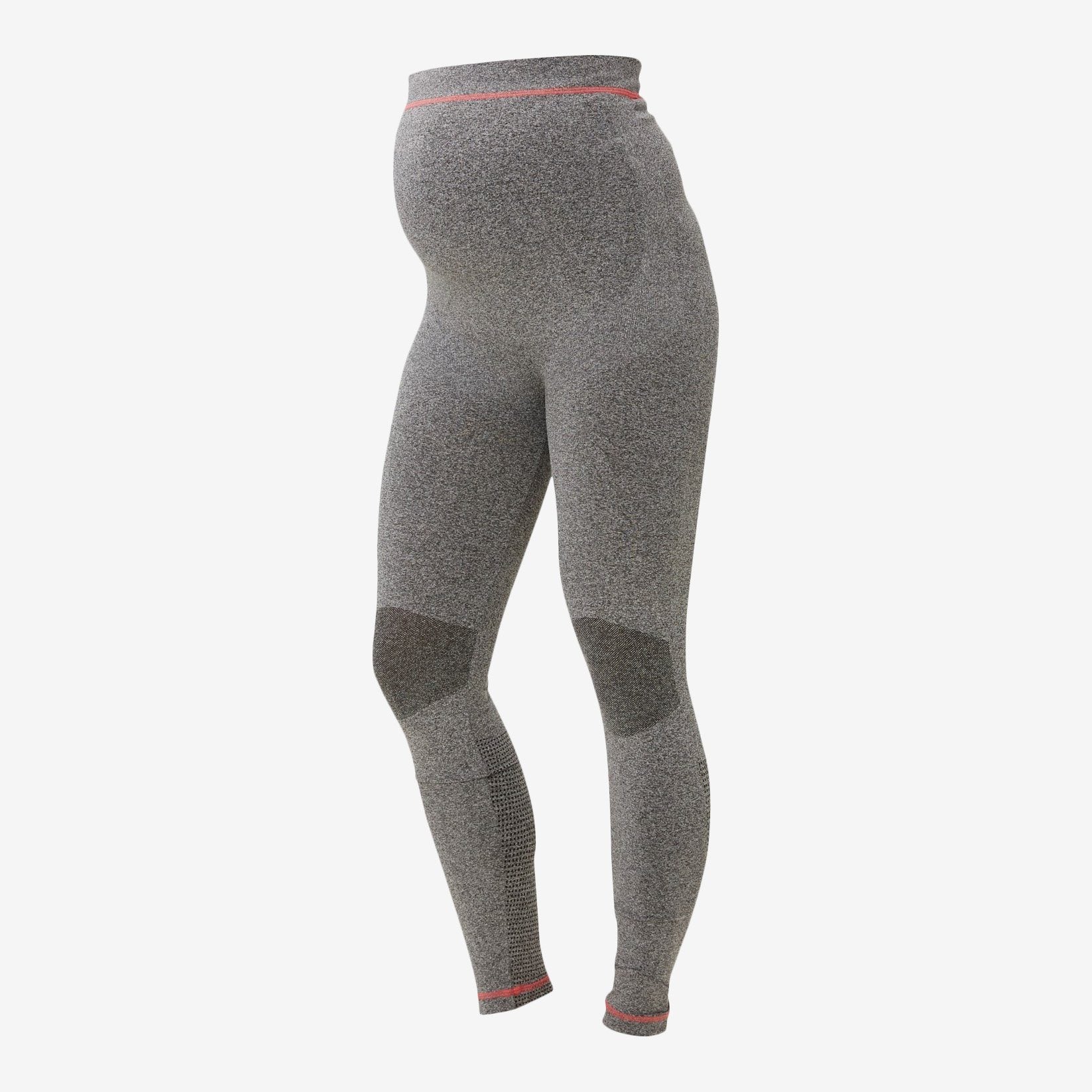 Mamalicious Schwangerschafts-Trainingsleggings – Grau meliert – Umstandsmode – MamaMilla