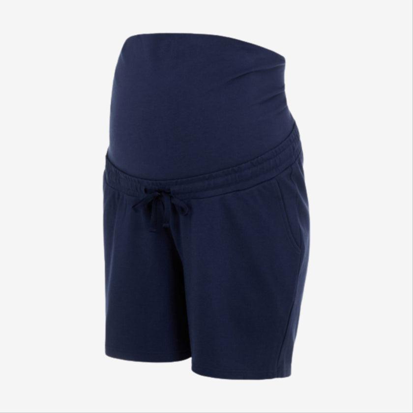 Mamalicious Umstandsshorts – Curve Lif – Marineblauer Blazer – Umstandsmode – MamaMilla