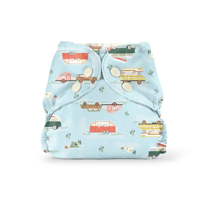 Außenmaterial (+ Schwimmwindel): SBM Eco Hills / Größe 1 (7–17 lbs) – – MamaMilla