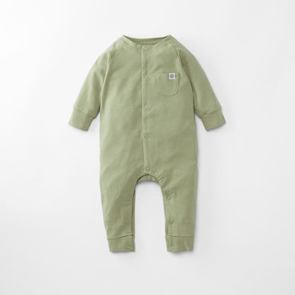 Cloby UV-playsuit - Olijfgroen 50/56 - - MamaMilla
