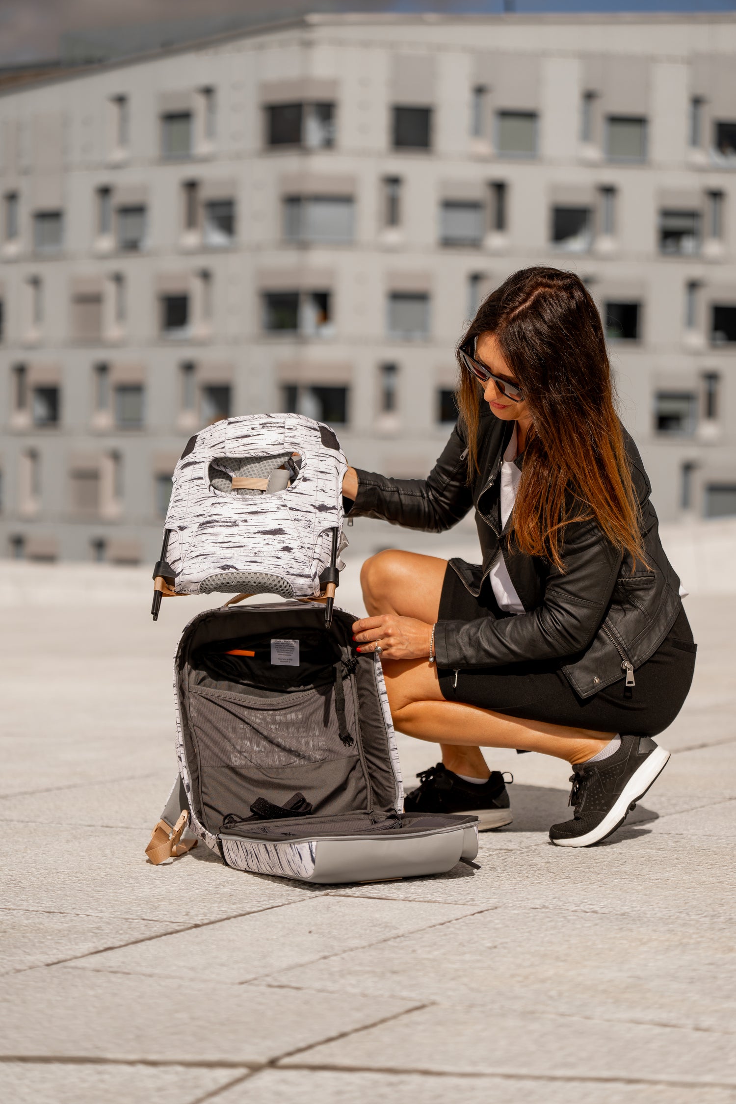 MiniMeis Rucksack für G5 Core &amp; Premium – Blau – Wickeltasche – MamaMilla