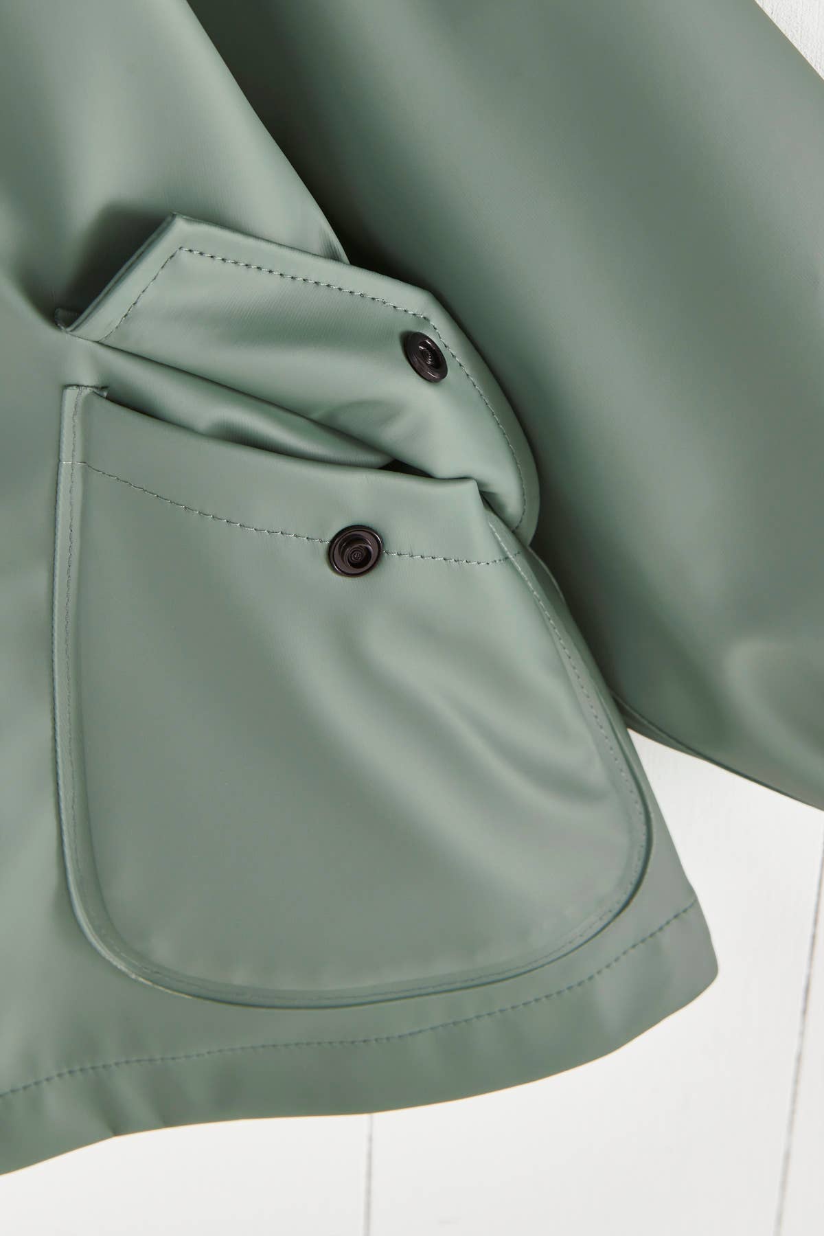 Grass &amp; Air khaki regnjakke farveskift