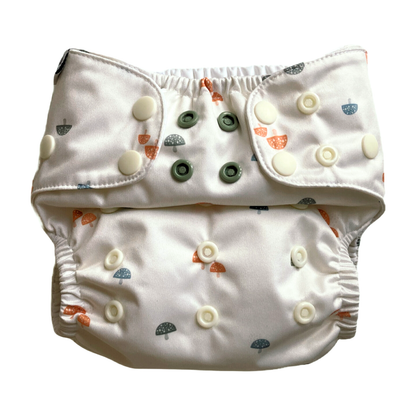 The Swedish Forest | Pocket Diaper | Slim 3-15kg: Dalaskog / No inserts - - MamaMilla
