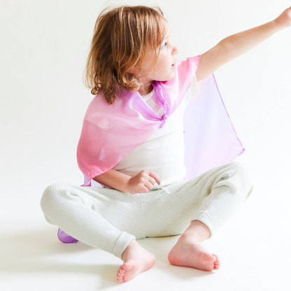 Sarahs Silk Mini Enchanted Playsilks - 100% Silk Natural, Waldorf Toys: Sea - - MamaMilla