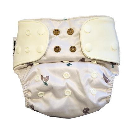 The Swedish Forest | Pocket Diaper Stretch | 5-17kg: Skogssvamp / No inserts - - MamaMilla