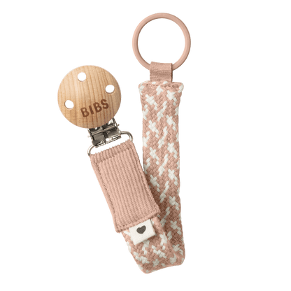 BIBS Schnullerschnur Blush/Elfenbein – MamaMilla