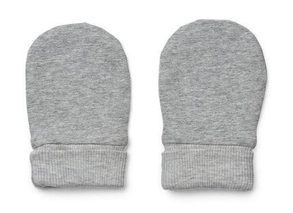 Liewood Baby-Fäustlinge mit Daumen – Alta – Light Grey Melange – Fäustlinge – MamaMilla