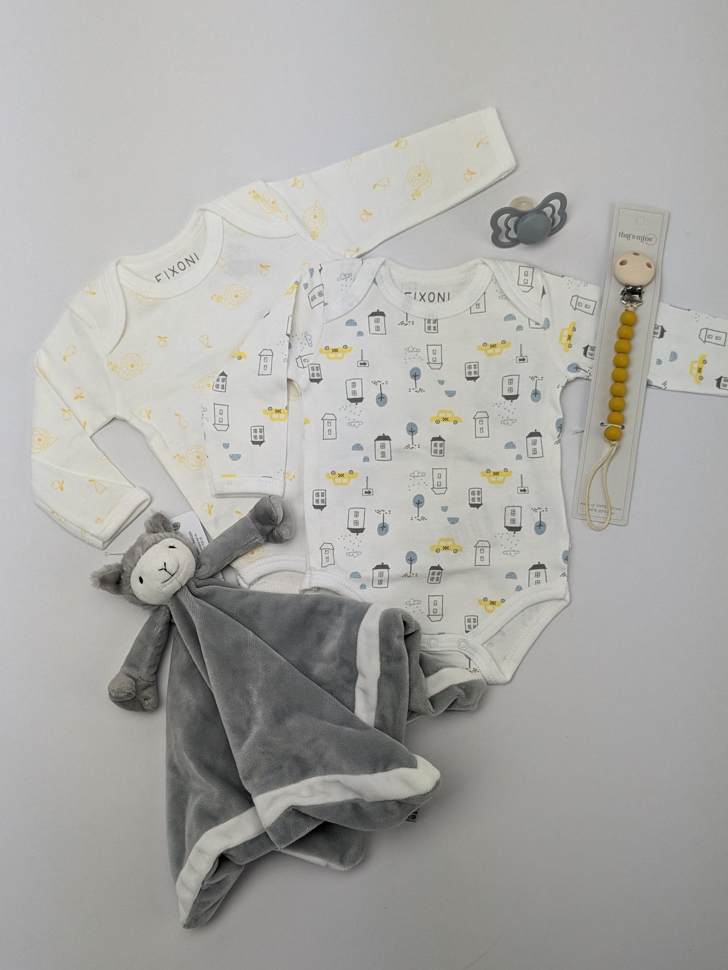 Fixoni-Body – New Nadja – City – Weiß – Kleidung – MamaMilla