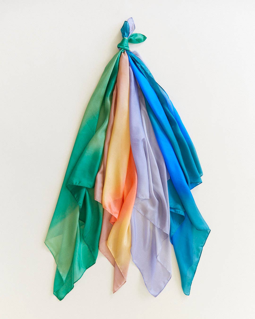 Sarahs Silk Earth Playsilks - Open-Ended 100% Silk, Natural Waldorf Toys: Forest - - MamaMilla