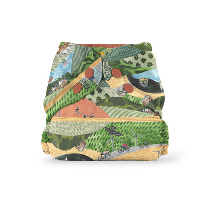 Outer (+ Swim Diaper): Apostrophe / Size 1 (7-17 lbs) - - MamaMilla