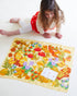 Sarahs Silk Mushroom Print Seek & Find - Natural Waldorf Toy - - MamaMilla