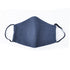 Fidella Mundbind - Chevron/Denim Blue med elastik - - MamaMilla