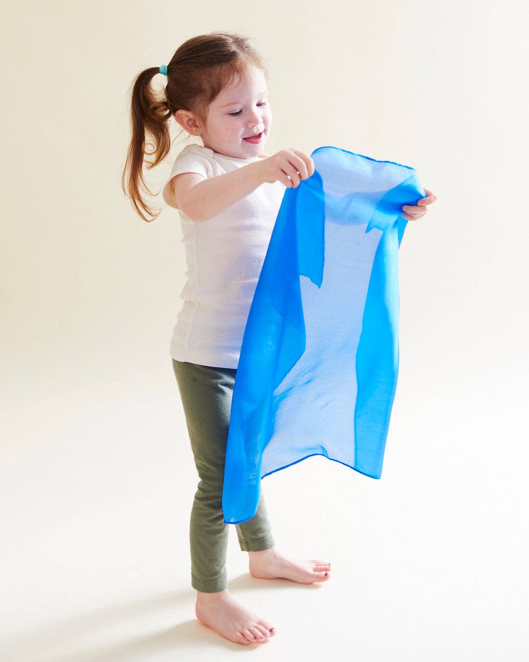 Sarahs Silk Mini Playsilks - Pretend Play 100% Natural Silk Waldorf Toys: Sunshine - - MamaMilla
