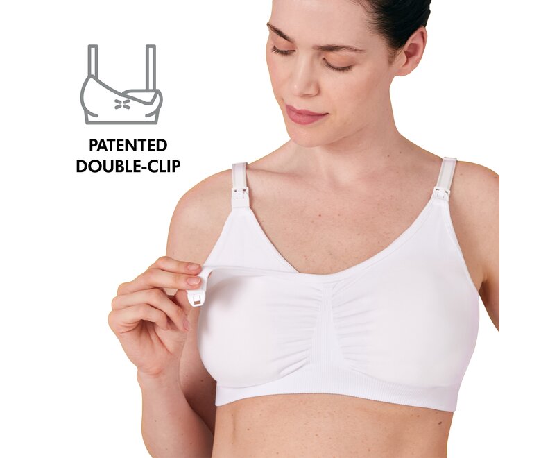 Medela Bequemer 3-in-1-Still- und Pump-BH, Schwarz, Größe L - MamaMilla