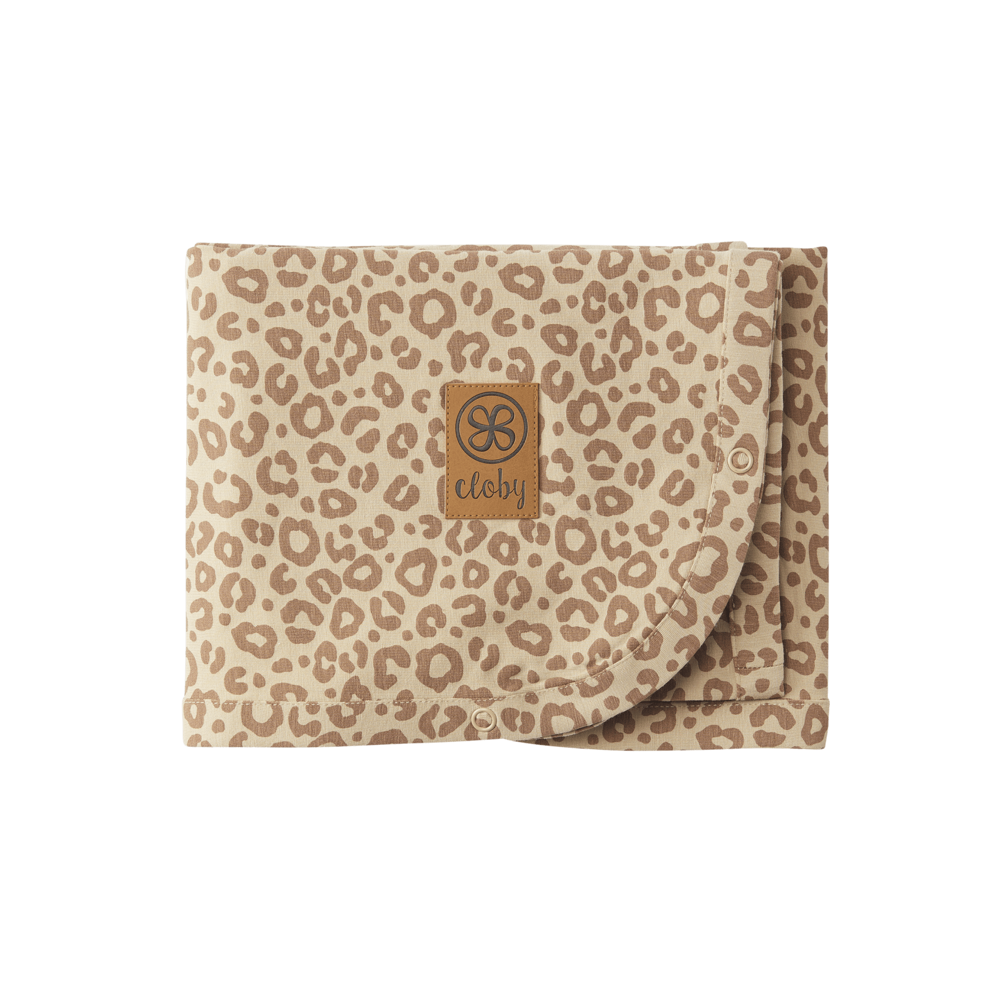 Cloby UV-Decke mit UPF 50+ – Leopard Brown – UV-Decke – MamaMilla