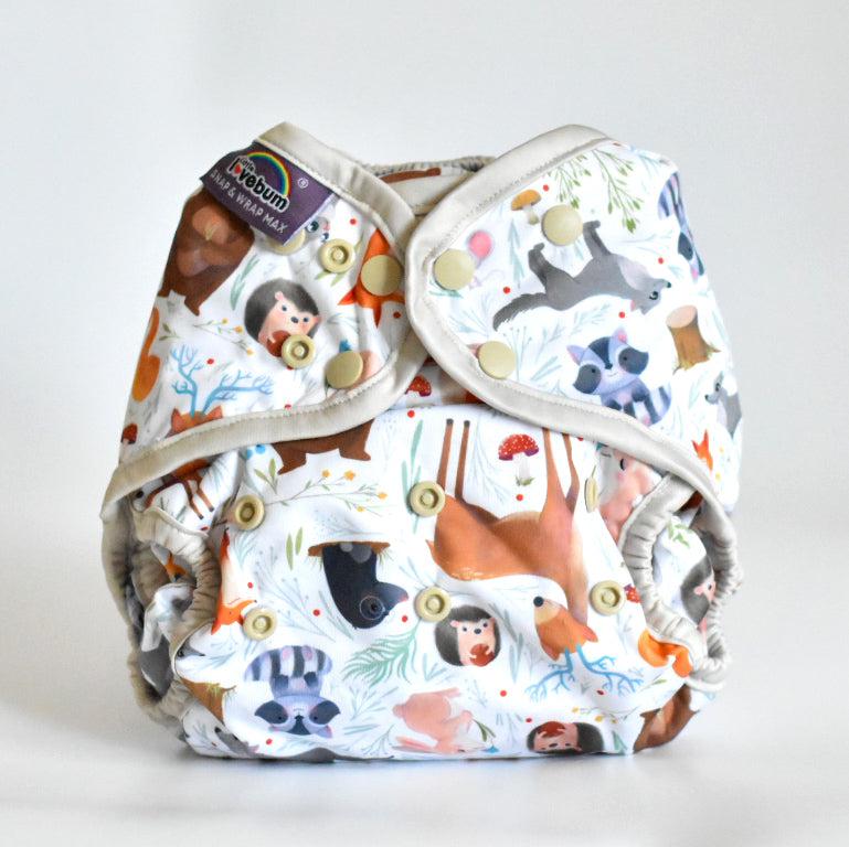 Little Lovebum Cover Onesize - Vandtæt cover i PUL - MamaMilla