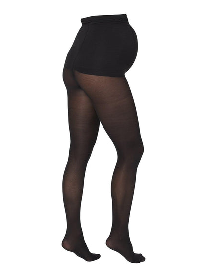 Mamalicious nylonstrumpor för gravida (50 denier) 2-pack - gravidkläder - MamaMilla