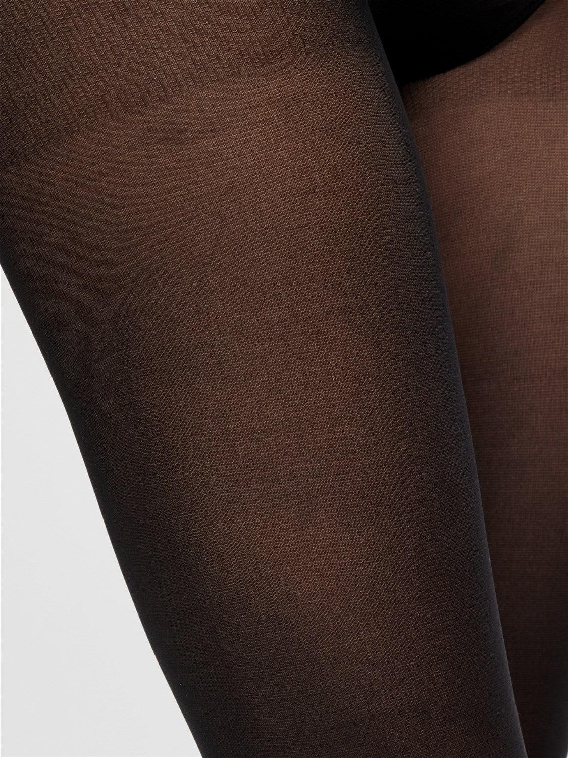 Mamalicious nylonstrumpor för gravida (50 denier) 2-pack - gravidkläder - MamaMilla
