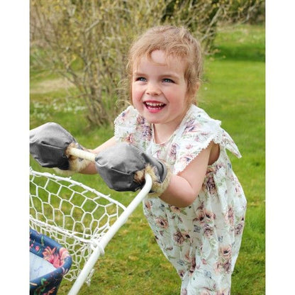 Easygrow Mini-Handmuff – Black Melange – Handmuff für Kinder – MamaMilla