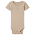 Name it Body aus Rippstrick mit kurzen Ärmeln – Kab – Pure Cashmere – Body – MamaMilla