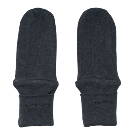 Liewood Baby-Fäustlinge mit Daumen – Marisol – Dark Grey Melange – Fäustlinge – MamaMilla