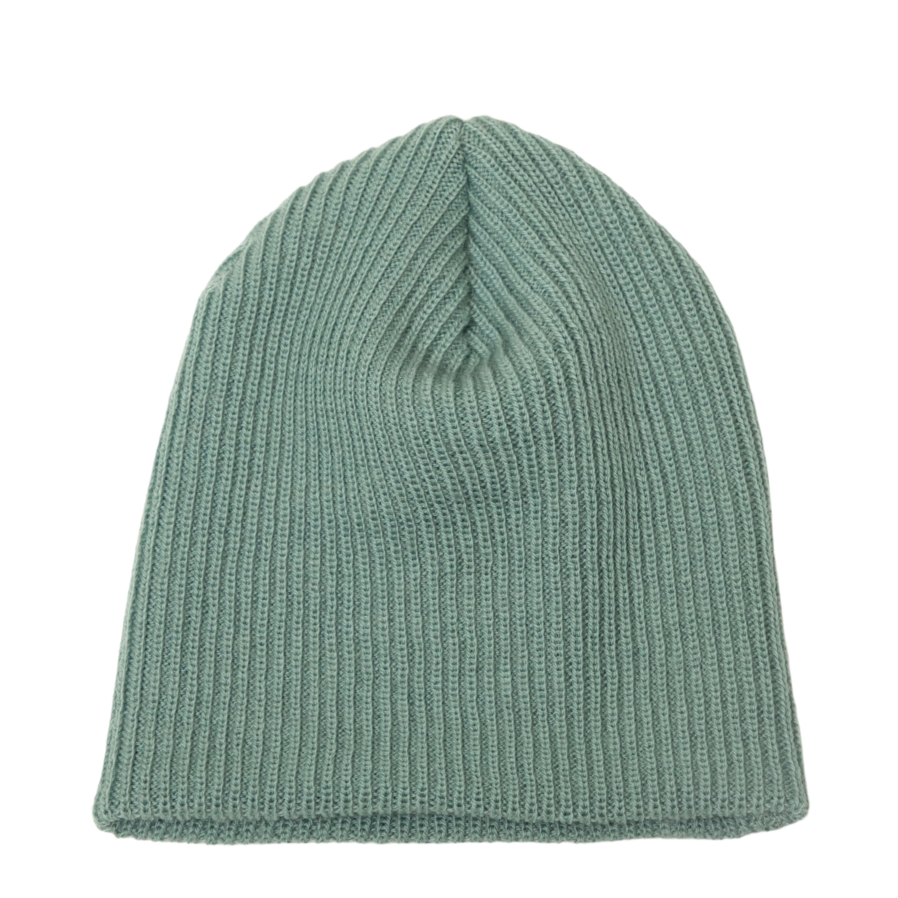 Joha Beanie aus dicker Rippe - Wolle - Mint - Beanie - MamaMilla