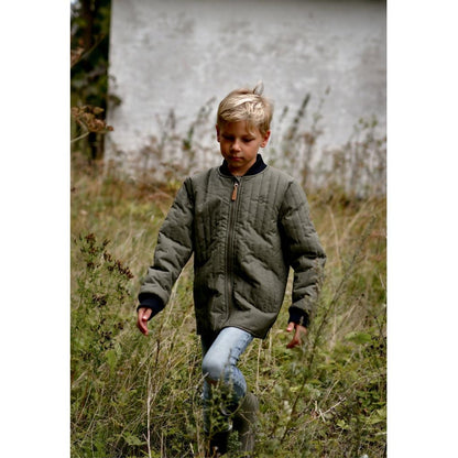 Mikk-Line thermische jas - Dusty Olive - Thermische kleding - MamaMilla