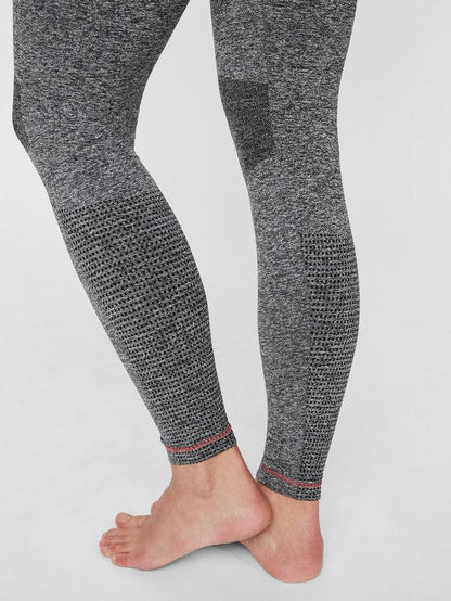 Mamalicious Schwangerschafts-Trainingsleggings – Grau meliert – Umstandsmode – MamaMilla