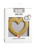 Lätzchen-Beißring - Heart Mustard - Beißring - MamaMilla