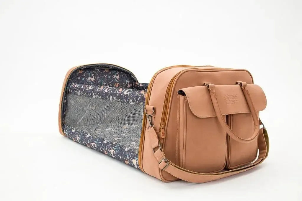 Bizzi Growin POD Wickeltasche und Reisebett - Porcini - Wickeltasche - MamaMilla