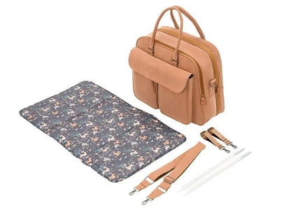 Bizzi Growin POD Wickeltasche und Reisebett - Porcini - Wickeltasche - MamaMilla