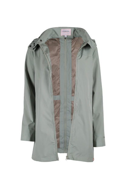 Wombat &amp; Co. NUMBAT 4-in-1 Übergangsjacke für Schwangere/Tragejacke – Mintgrün – Tragejacke – MamaMilla