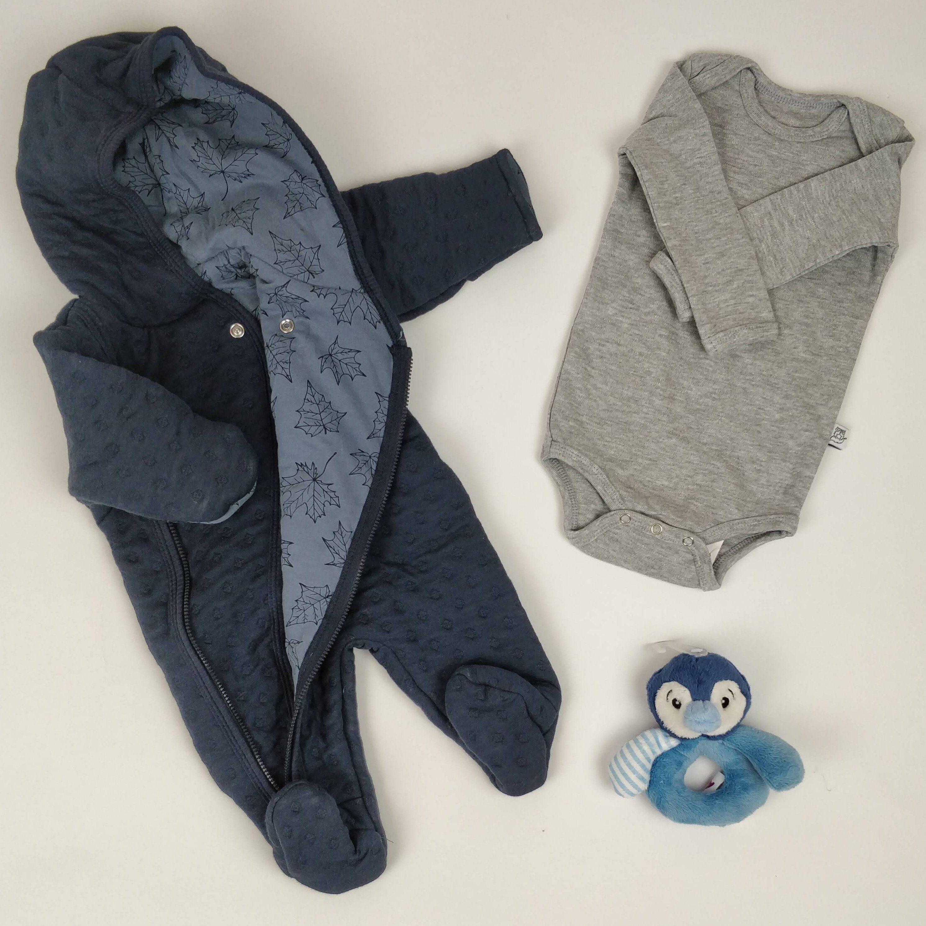 MamaMilla Body mit langen Ärmeln – Grau – Body – MamaMilla