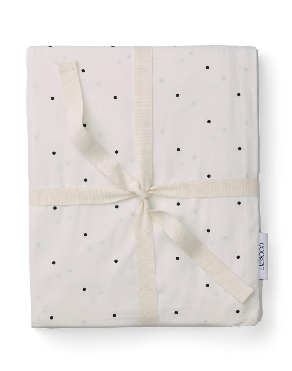 Liewood Babybettwäsche aus Bio-Baumwolle – Classic Dot Creme de la Creme – Babybettwäsche – MamaMilla